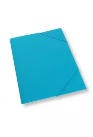 Penword Teczka A4 z gumk� plastikowa jasnoniebieska