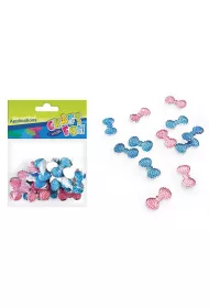 Craft with Fun Ozdoba dekoracyjna kryszta�ki kokarda 30 szt.