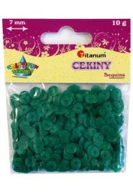 Titanum Cekiny matowe 7 mm, 10g