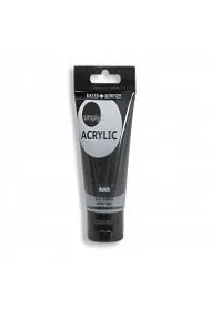 Giotto Simply acrylic black 250ml