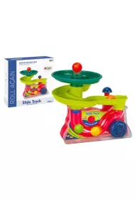 Zje�d�alnia dla kulek z dzi�kiem LeanToys