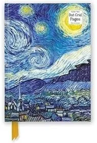 Flame Tree Notatnik A5 kropki TW Gwia�dzista noc Van Gogh