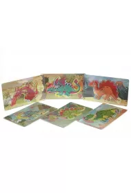 Puzzle Uk�adanka Dinozaury MIX Adar