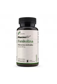 Pharmovit Forskolina. Pokrzywa indyjska (Coleus foskohlii) Suplement diety 90 kaps.