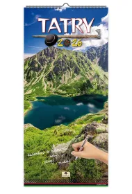 Kalendarz 2026 paskowy szeroki KPS V.3 Tatry