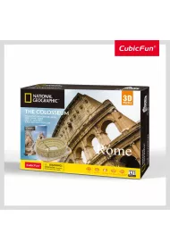 Puzzle 3D 131 el. National Geographic Colosseum Cubic Fun