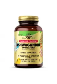 Solgar Ashwagandha Root Extract Suplement diety 60 kaps.