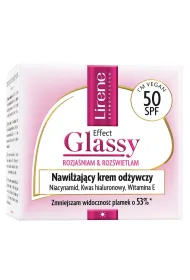 Lirene Effect Glassy nawilajcy krem odywczy do twarzy SPF50 50 ml