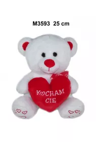 Pluszak Mi� 25 cm Walentynki SUN-DAY M3593