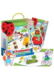 12 miesi�cy w j�zyku angielskim. Gra magnetyczna Roter Kafer
