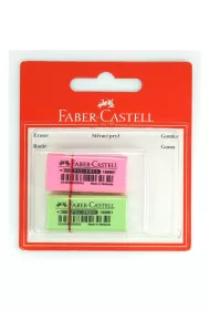 Faber-Castell Gumka neonowa ma�a 2 szt.