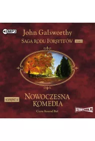 Audiobook Milcz�ce zaloty. Srebrna �y�ka. Saga rodu Forsyte'�w. Tom 5. Nowoczesna komedia. Cz�� 2 CD