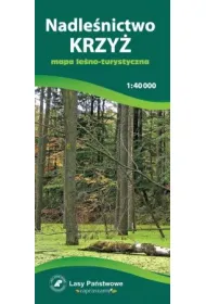 Nadle�nictwo Krzy� mapa le�no-turystyczna 1:40 000