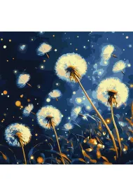 Ideyka Malowanie po numerach - Fruwaj�ce mlecze 40x40cm