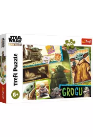 Puzzle 160 el. Grogu, Star Wars The Mandalorian Trefl