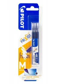Pilot Wk�ad Frixion granatowy niebieski 0.7mm 3 szt.