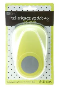 Dalprint Dziurkacz ozdobny ko�o 6.3 cm