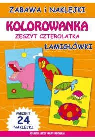 Kolorowanka. Zeszyt czterolatka. �amig��wki
