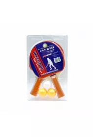 Rakietki do tenisa sto�owego G131 2szt + 3 pi�ki Polsirhurt