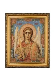 Obraz Haftowany Micha� Archanio� Ikona 22x27,5cm