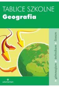 Geografia. Tablice szkolne. Gimnazjum, technikum, liceum