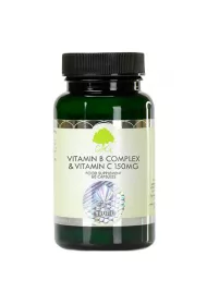 G&g Witaminy B kompleks + Witamina C 150 mg Suplement diety 60 kaps.