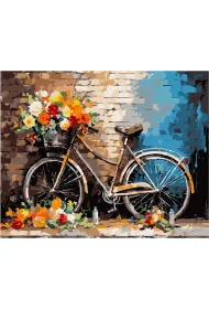 Koh-I-Noor Malowanie po numerach - Rower 40x50cm