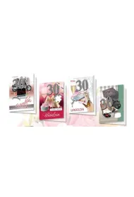 Top Graphic Karnet B6 z naklejk� 30-ste urodziny (10 szt) MIX