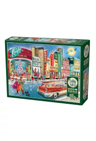 Puzzle 1000 witeczne zakupy G3 Cobble Hill