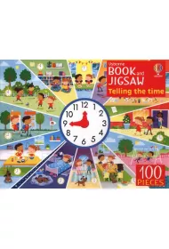 Puzzle Usborne Book and Jigsaw Telling the Time