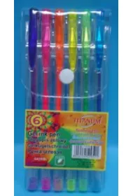 Titanum D�ugopisy NEON GA1030 6 kolor�w