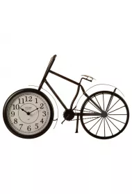 Zegar stoowy vintage w ksztacie roweru
