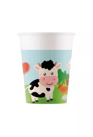 Procos Kubeczki papierowe Farm 200ml 8 szt.