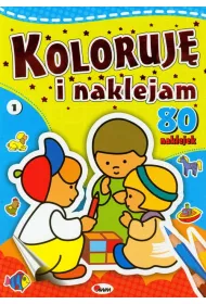 Koloruj� i naklejam 1 80 naklejek