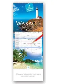 Lucrum Kalendarz 2026 notatnikowy Wakacje marze�