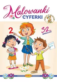 Cyferki. Malowanki. Seria z misiem