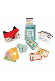 Terminal p�atniczy drewniany z akcesoriami Tender Leaf Toys