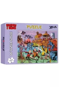Puzzle 500 el. Kajtek i Koko w kosmosie Sloyca