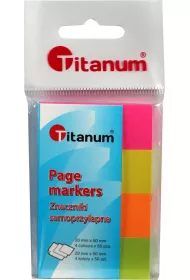 Titanum Zak�adki indeksuj�ce Fluo