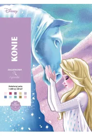 Art therapy. Kolorowanka antystresowa. Disney. Konie. Zagadkowe rysunki