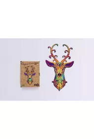 Puzzle drewniane eko 67 Szlachetny jele A4 PuzzleOK
