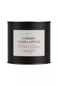 Teministeriet Fairtrade Collection Cherry Vanilla Petal Herbata zielona Sypana 100 g