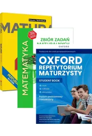 Pakiet Matura 2026: J�zyk polski. Egzamin ustny. Repetytorium maturalne, Matematyka. Zbi�r zada� maturalnych. Lata 2010-2025. Poziom podstawowy, Oxford Repetytorium Maturzysty. Poziom podstawowy z elementami rozszerzenia