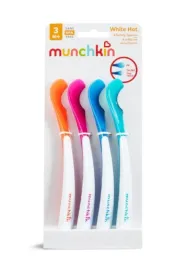 �y�eczki z czujnikiem temperatury White Hot Munchkin  4szt.