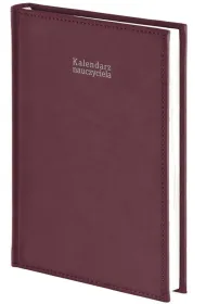 Kalendarz naucz. 2026/2027 A5 dz. Vivella bordo