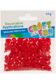 Craft with Fun Cekiny pastelowe okr�g�e 8 mm