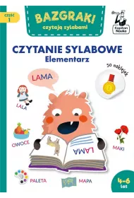 Bazgraki czytaj sylabami. Czytanie sylabowe. Elementarz