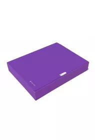 Panta Plast Teczka A4 box neon fioletowa 55 mm