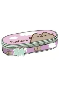 St. Majewski Pirnik saszetka z wewntrzn klapk Pusheen viol