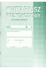 Michalczyk i Prokop Kwitariusz przychodowy 400-1